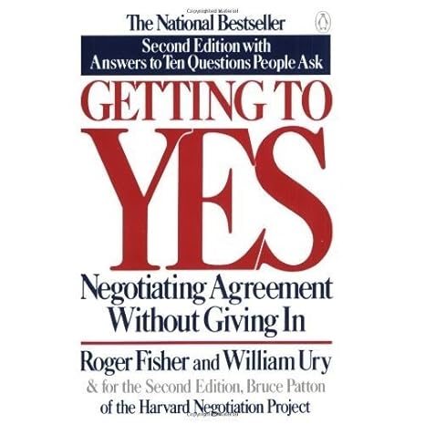 getting to yes negotiating agreement without giving in 2nd edition roger fisher ,william l. ury ,bruce patton