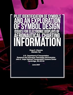 pilot identification of symbols and an exploration of symbol design issues for electronic displays of