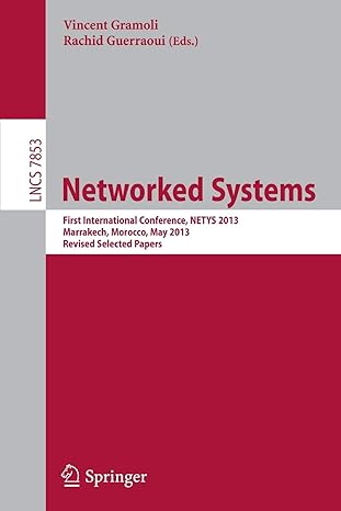 networked systems first international conference netys 2013 marrakech morocco may 2013 revised selected