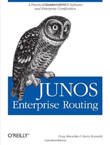 junos enterprise routing 1st edition doug marschke ,harry reynolds 0596514425, 978-0596514426