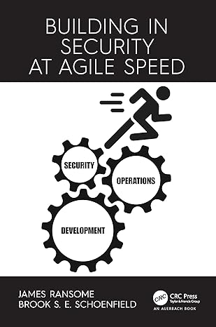 building in security at agile speed 1st edition james ransome ,brook schoenfield 1032010053, 978-1032010052