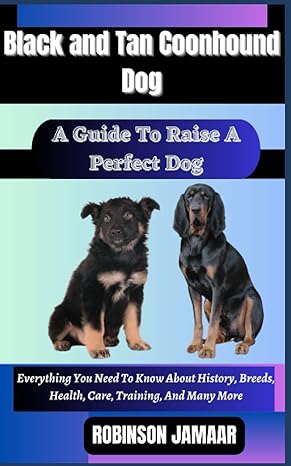 black and tan coonhound dog a guide to raise a perfect dog everything you need to know about history breeds