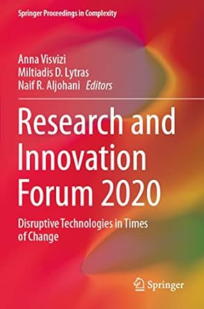 Research And Innovation Forum 2020 Disruptive Technologies In Times Of Change