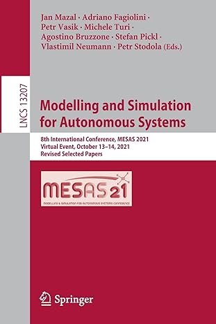 modelling and simulation for autonomous systems 8th international conference mesas 2021 virtual event october