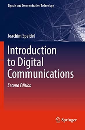 introduction to digital communications 2nd edition joachim speidel 3030673596, 978-3030673598
