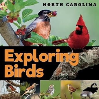 exploring birds of north carolina a beginners picture guide book for birdwatching and identification 1st