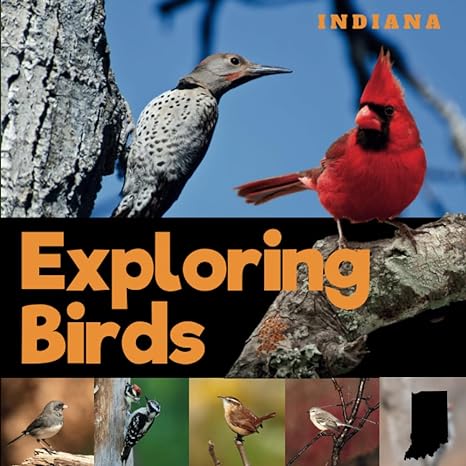 exploring birds of indiana a simple picture guide book for beginner birdwatching and identification 1st