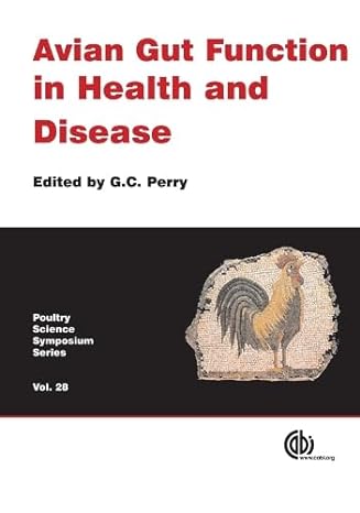 avian gut function in health and disease 1st edition g c perry 1845931807, 978-1845931803