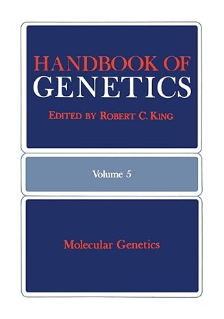 Handbook Of Genetics Volume 5 Molecular Genetics