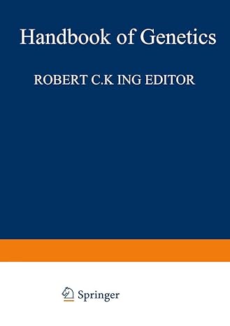 handbook of genetics plants plant viruses and protists 1974th edition robert c king 1468429965, 978-1468429961