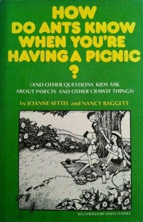 how do ants know when youre having a picnic 1st edition joanne and baggett nancy settel b000hed308