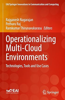 operationalizing multi cloud environments technologies tools and use cases 1st edition rajganesh nagarajan