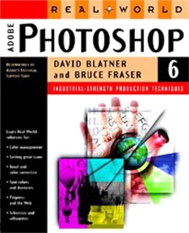 real world adobe photoshop 6 1st edition david blatner ,bruce fraser 0201721996, 978-0201721997