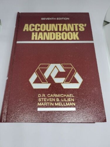 accountants handbook 7th edition lee j. seidler, d.r. carmichael