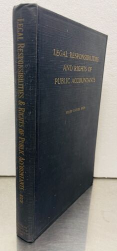 legal responsibilities and rights of public accountants 1st edition wiley daniel rich