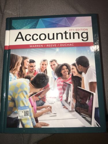 accounting 27th edition warren reeve duchac