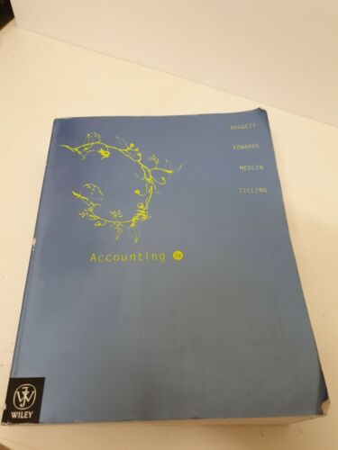 accounting  textbook 1st edition john hoggett