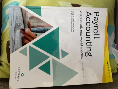payroll accounting 1st edition eric weinstein