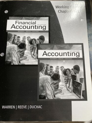financial accounting 1st edition jonathan duchac, carl s. warren, james m. reeve