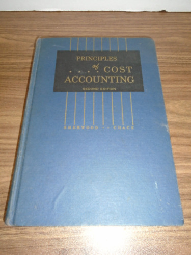 principles of cost accounting 2nd edition j. f. sherwood