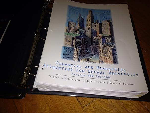 financial and managerial accounting 1st edition unknown author 1133444245, 978-1133444244