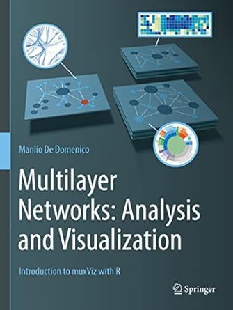 multilayer networks analysis and visualization introduction to muxviz with r 1st edition manlio de domenico