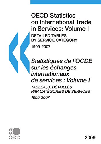 oecd statistics on international trade in services 2009 volume i detailed tables by service category