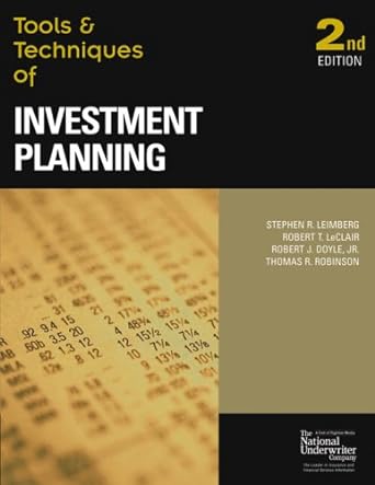 investment planning 2nd edition stephan r. leimberg ,robert t. leclair ,jr. doyle ,thomas r. robinson ,robert