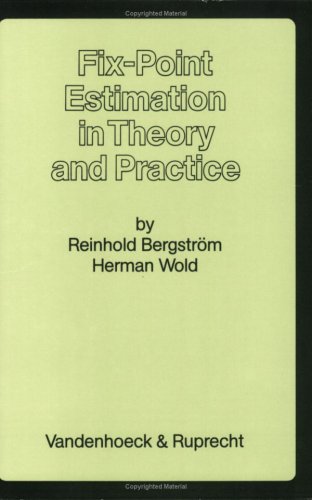 fix point estimation in theory and practice 1st edition reinhold bergstrom 3525112572, 9783525112571