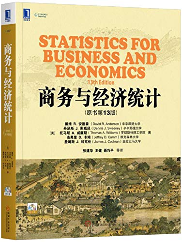 statistics for business and economics 13th edition thomas a willama 7111568370, 9787111568377