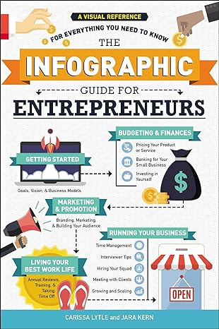 the infographic guide for entrepreneurs 1st edition carissa lytle, jara kern 150720938x, 978-1507209387