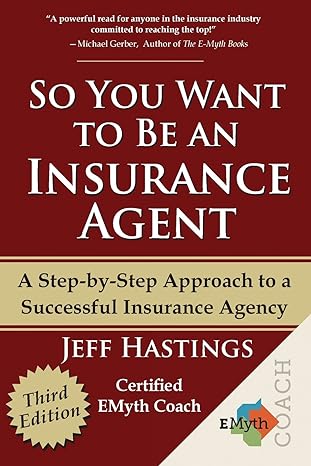 so you want to be an insurance agent 1st edition jeff hastings 0979003644, 978-0979003646