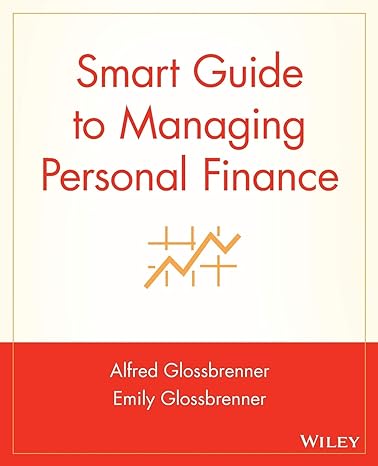 smart guide to managing personal finance 1st edition alfred glossbrenner ,emily glossbrenner 047129604x,