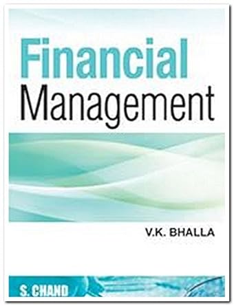 financial management 1st edition v.k. bhalla 8121943213, 978-8121943215