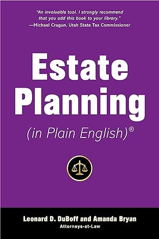 estate planning 1st edition leonard d. duboff, amanda bryan 1621537269, 978-1621537267