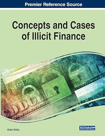 concepts and cases of illicit finance 1st edition abdul rafay 1668485885, 978-1668485880