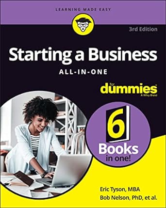 starting a business all in one for dummies 3rd edition eric tyson ,bob nelson 1119868564, 978-1119868569