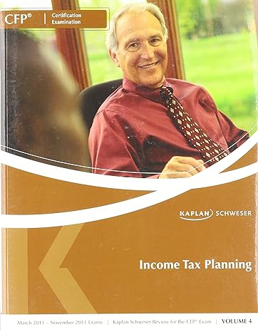 income tax planning 1st edition kaplan schweser 1427729794