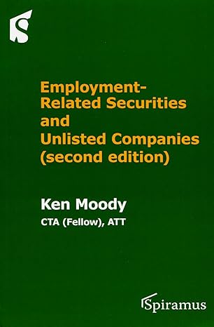 employment related securities and unlisted companies 2nd edition ken moody 1907444726, 978-1907444722