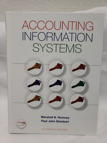 accounting information systems 11th edition marshall b. romney