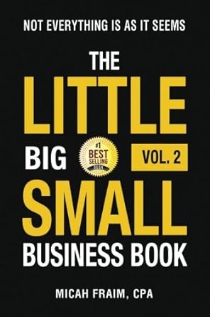 the little big small business book vol 2 1st edition micah fraim 1718760256, 978-1718760257