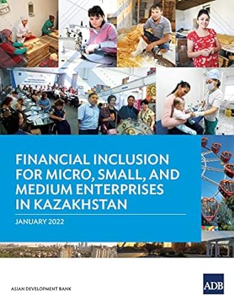 financial inclusion for micro small and medium enterprises in kazakhstan 1st edition asian development bank