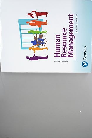 human resource management 15th edition joseph j martocchio 0134890426, 978-0134890425