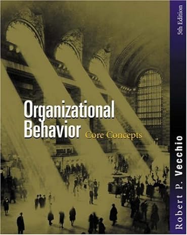 organizational behavior core concepts 5th edition 1st edition stephen p robbins b000oih20e