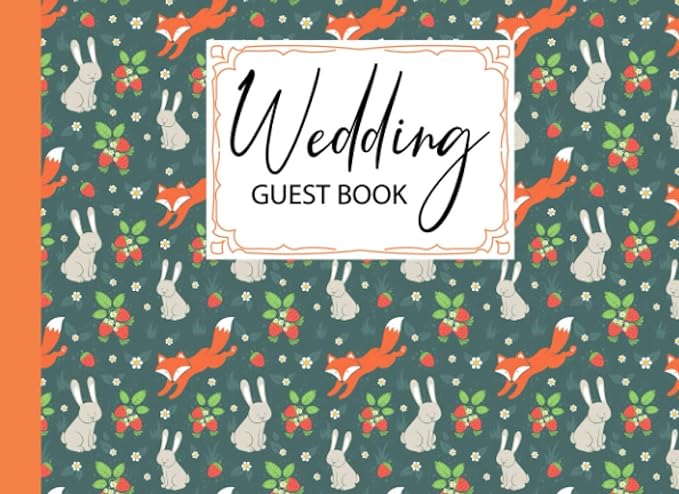 wedding guest book 1st edition corina busch b08xrxq7nd, 979-8714613760
