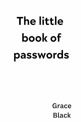 little books of passwords 1st edition fire bird b0cmqycxqt
