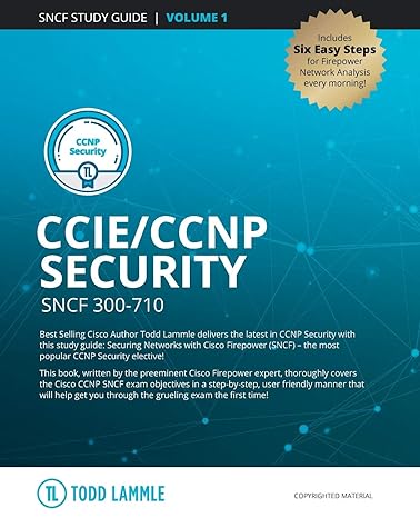 ccie/ccnp security sncf 300 710 volume 1 1st edition todd lammle b086y2ywff, 979-8635481059