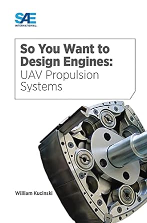 so you want to design engines uav propulsion systems 1st edition william kucinski 0768091756, 978-0768091755