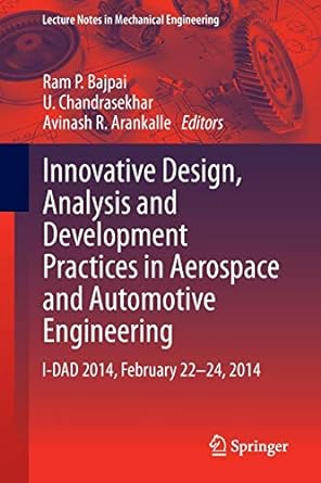innovative design analysis and development practices in aerospace and automotive engineering i dad 2014