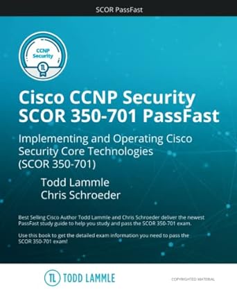cisco ccnp security scor 350-701 passfast implementing and operating cisco security core technologies 350-701